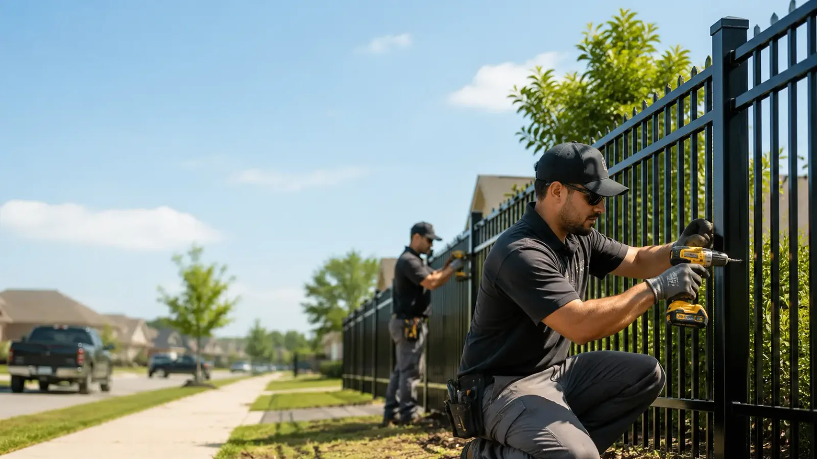 Metal Fence Installation in May, OK